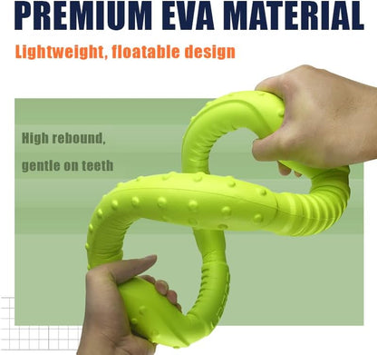 Dog Toys for Aggressive Chewers,¡¾Floatable¡¿ Dog Flying Disc, Dog Tug Toy, Interactive Dog Toys, Dog Teeth Cleaning, Tug of War Dog Toy, Dog Chew Toys, Dog Teething Toys for Catch, Fetch